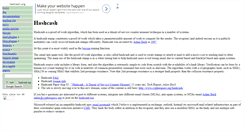 Desktop Screenshot of hashcash.org