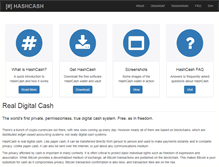 Tablet Screenshot of hashcash.com